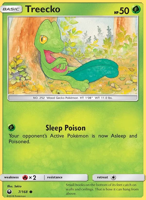 Treecko 7/168, Celestial Storm