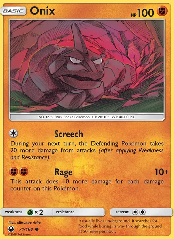 Onix 71/168, Celestial Storm