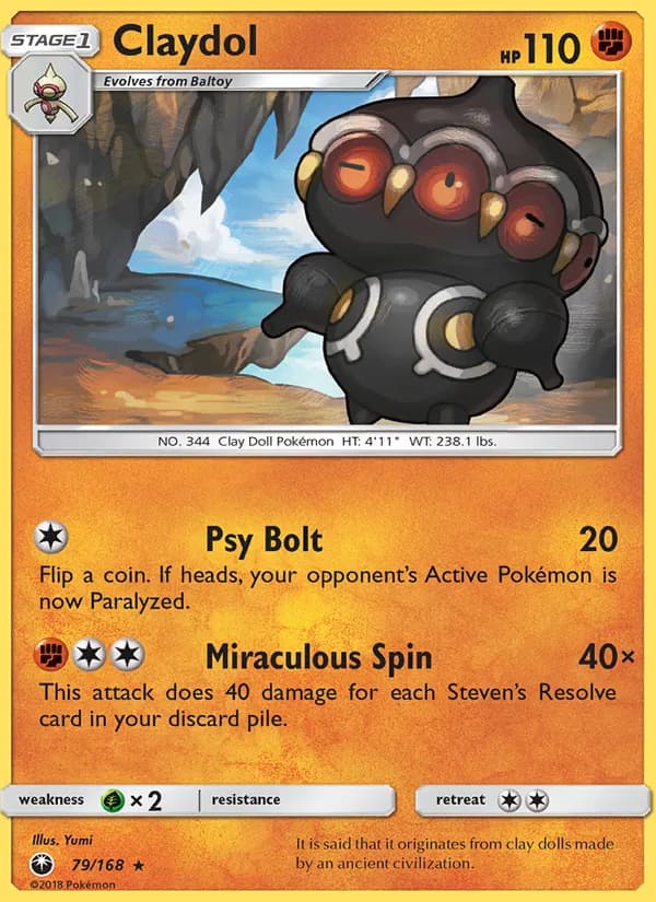 Claydol 79/168, Celestial Storm