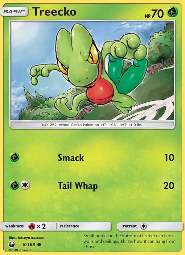 Treecko 8/168, Celestial Storm