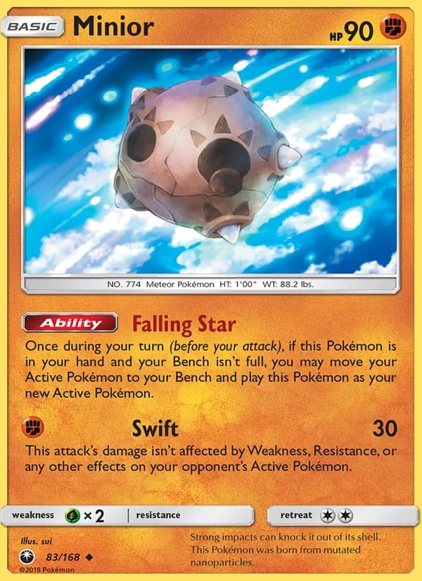 Minior 83/168, Celestial Storm