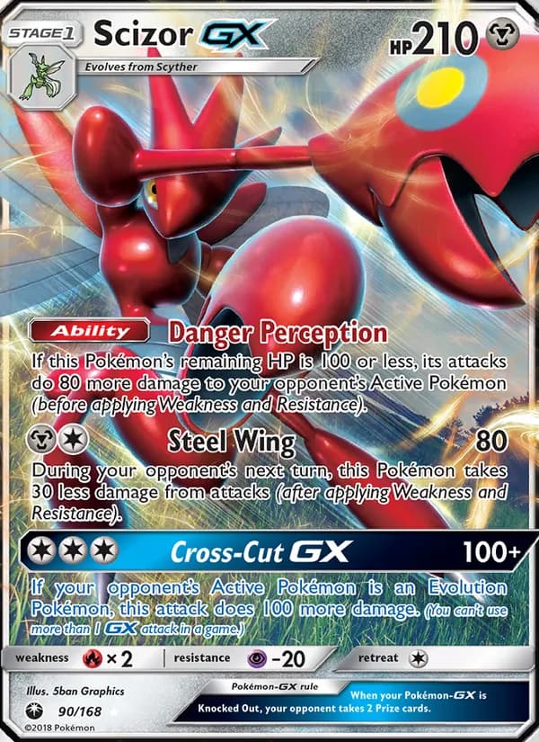 Scizor GX 90/168, Celestial Storm