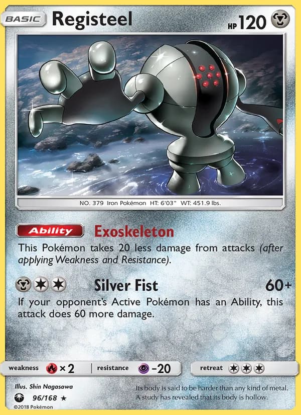 Registeel 96/168, Celestial Storm