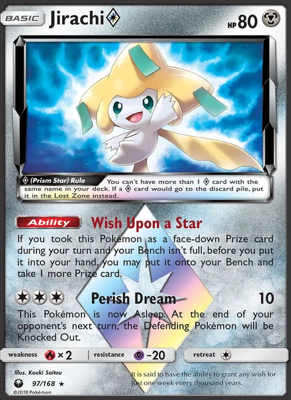 Jirachi ◇ 97/168, Celestial Storm