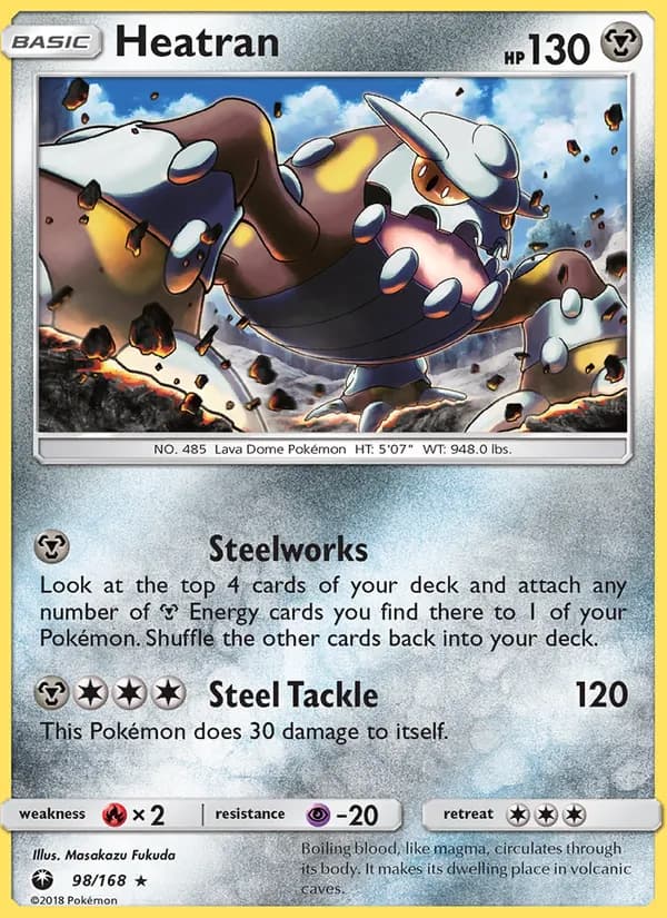 Heatran 98/168, Celestial Storm