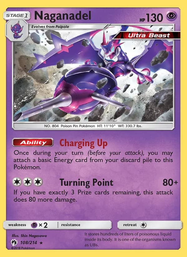 Naganadel 108/214, Lost Thunder