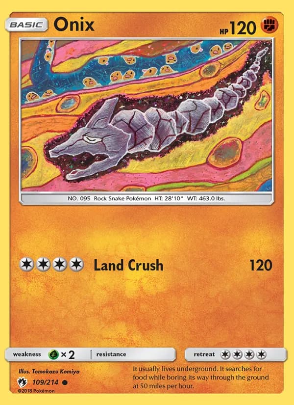 Onix 109/214, Lost Thunder