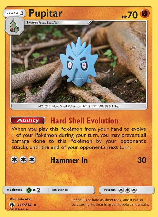 Pupitar 116/214, Lost Thunder