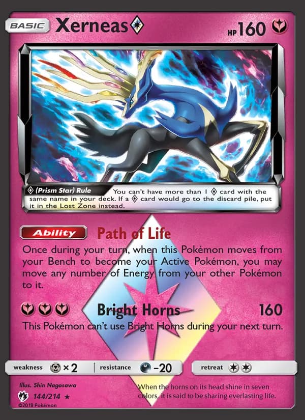 Xerneas ◇ 144/214, Lost Thunder