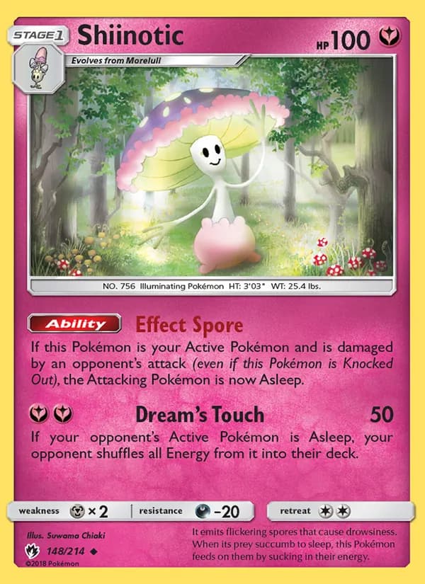 Shiinotic 148/214, Lost Thunder