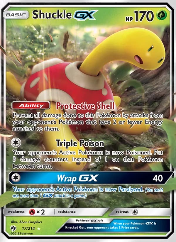 Shuckle GX 17/214, Lost Thunder