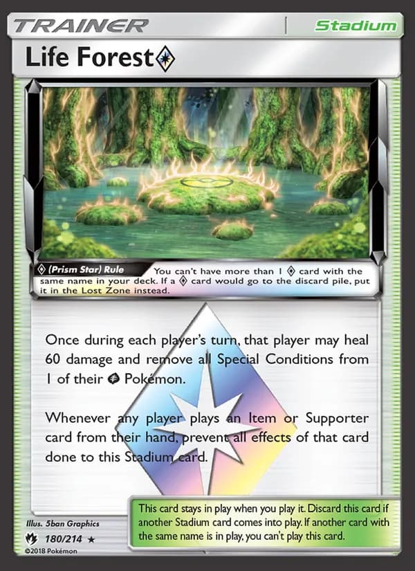 Life Forest ◇ 180/214, Lost Thunder