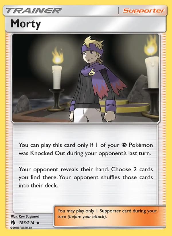 Morty 186/214, Lost Thunder