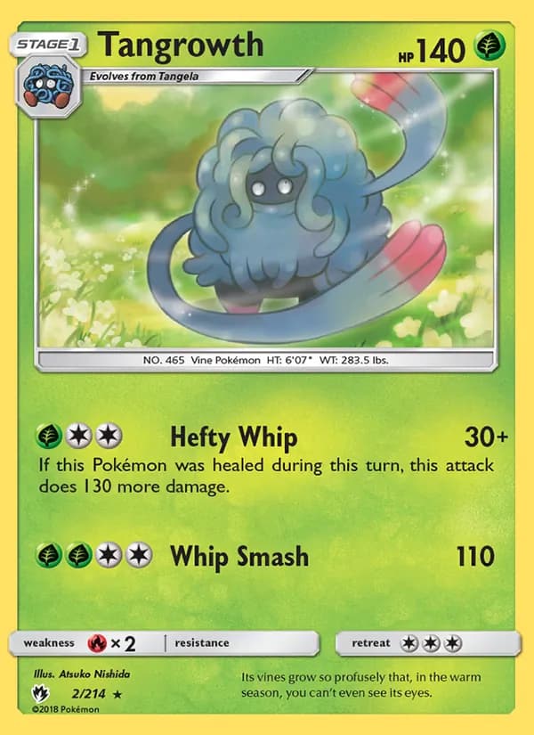 Tangrowth 2/214, Lost Thunder
