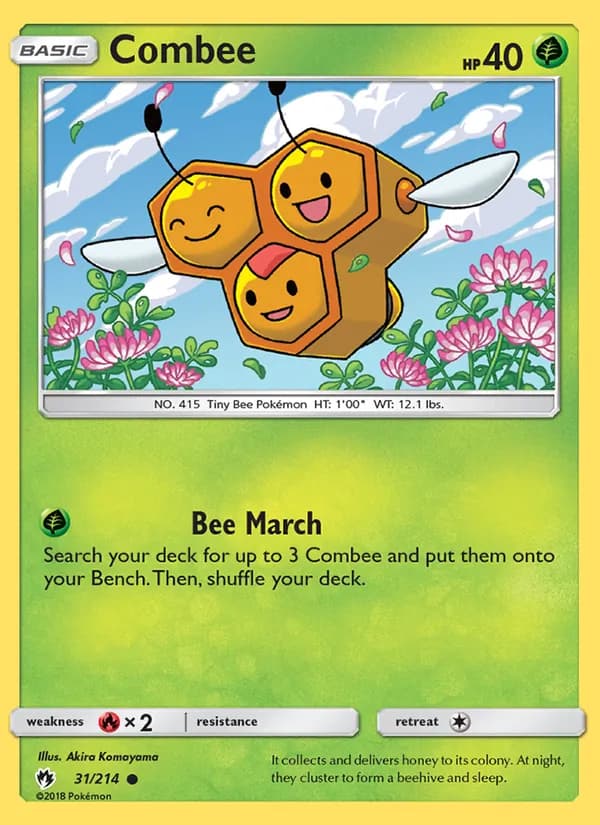 Combee 31/214, Lost Thunder