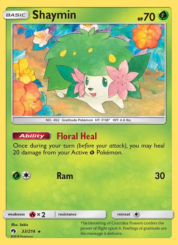 Shaymin 33/214, Lost Thunder