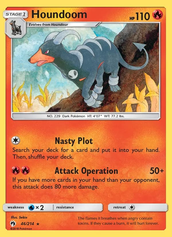 Houndoom 46/214, Lost Thunder