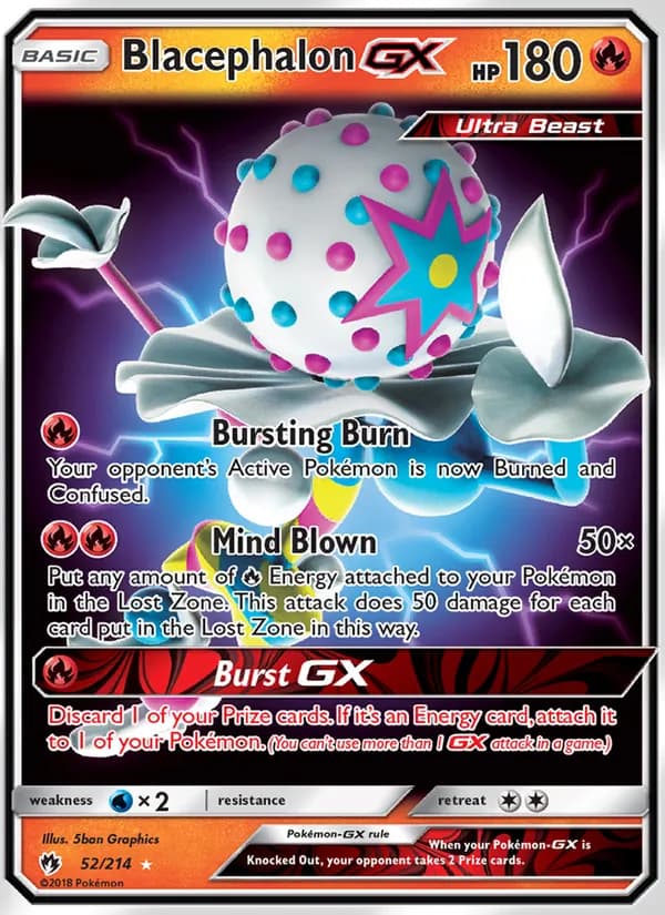 Blacephalon GX 52/214, Lost Thunder