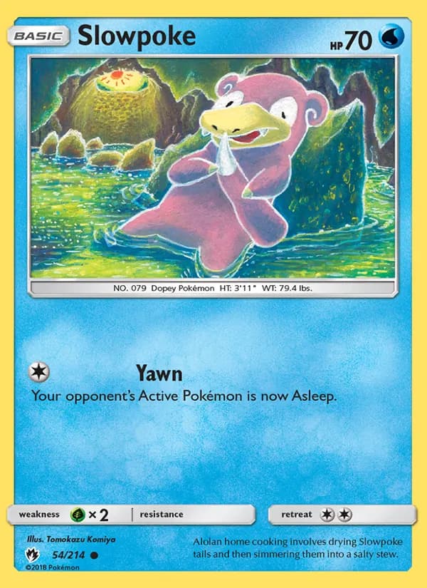 Slowpoke 54/214, Lost Thunder
