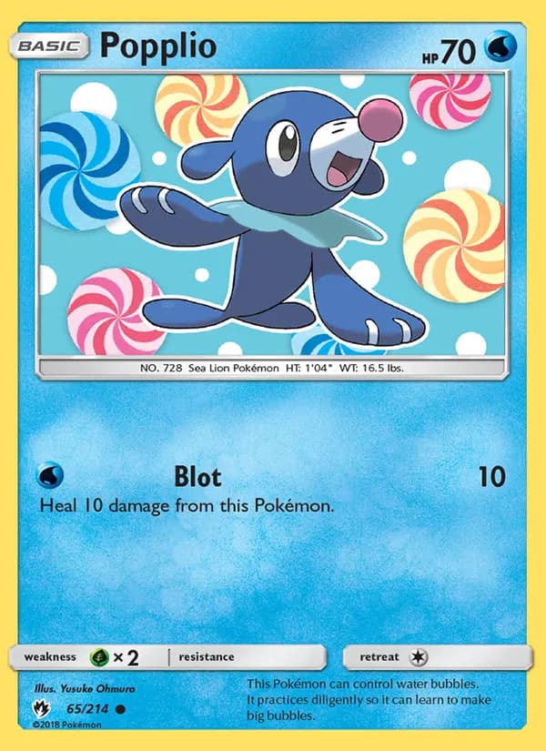 Popplio 65/214, Lost Thunder