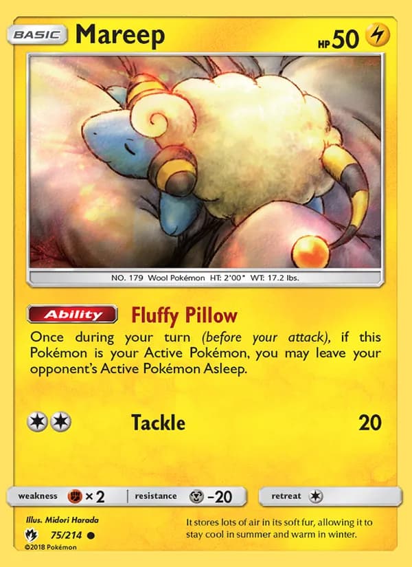 Mareep 75/214, Lost Thunder