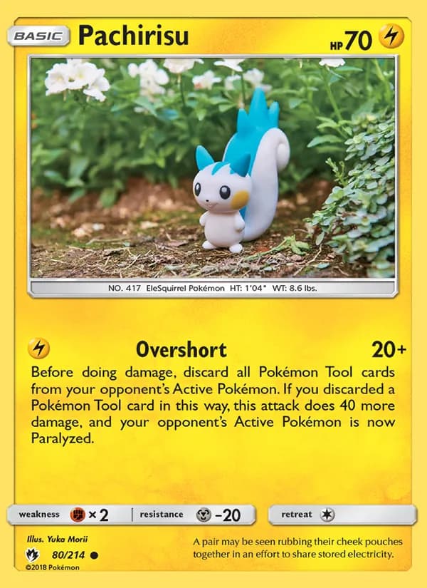 Pachirisu 80/214, Lost Thunder