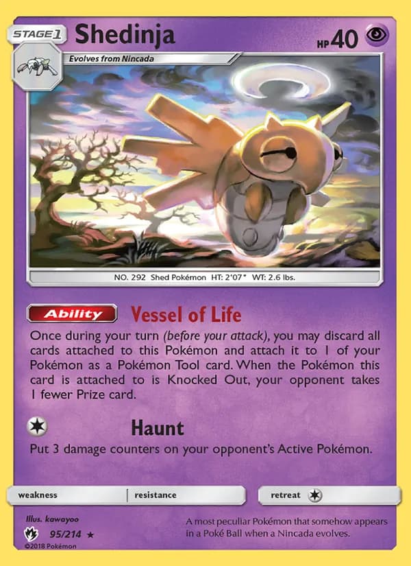 Shedinja 95/214, Lost Thunder