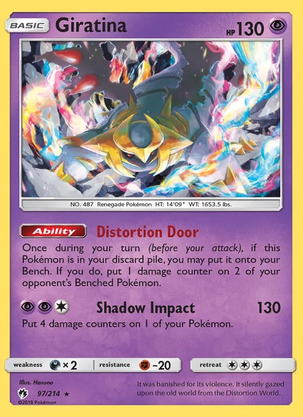 Giratina 97/214, Lost Thunder