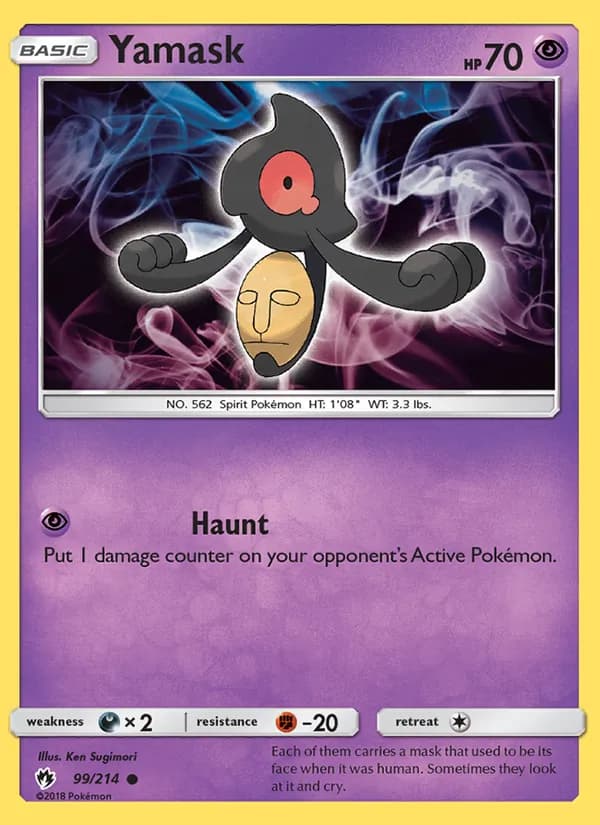 Yamask 99/214, Lost Thunder