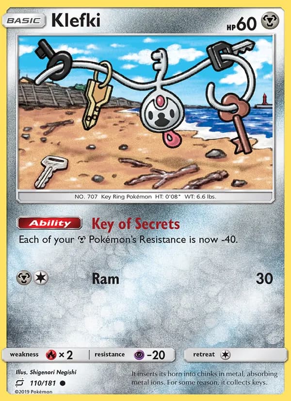 Klefki 110/181, Team Up