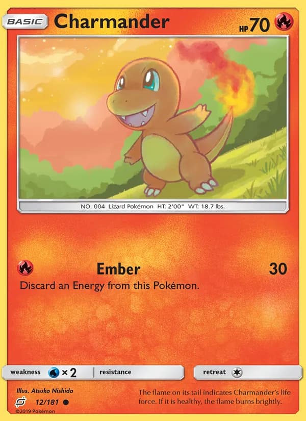 Charmander 12/181, Team Up