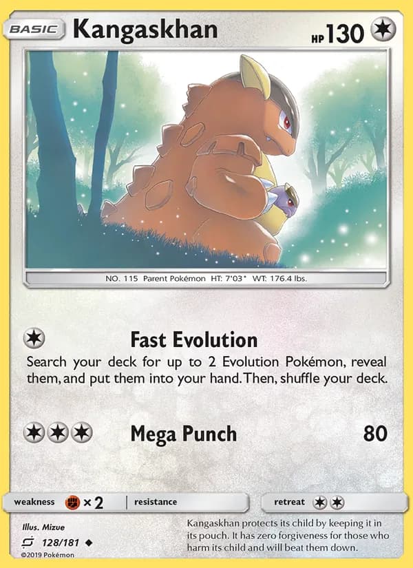 Kangaskhan 128/181, Team Up