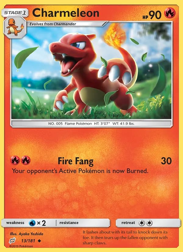 Charmeleon 13/181, Team Up