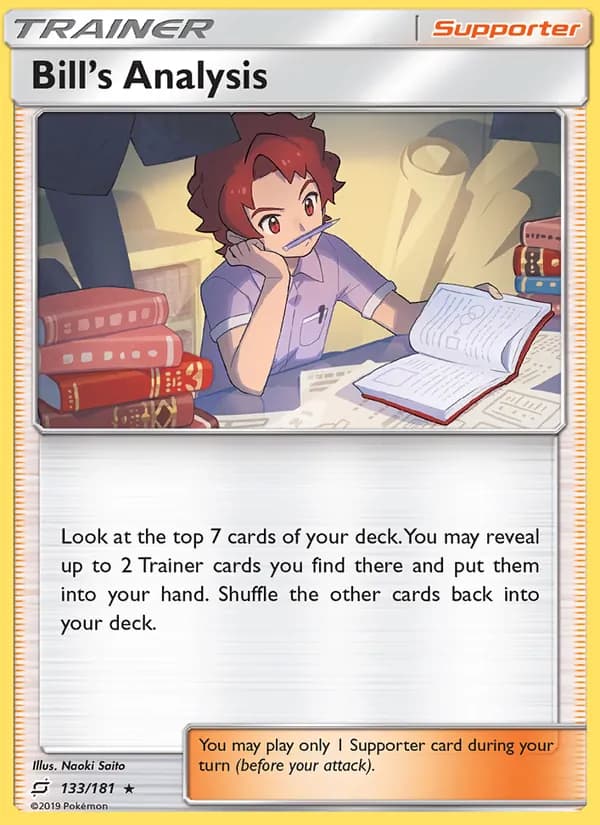 Bill’s Analysis 133/181, Team Up