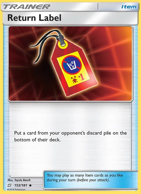 Return Label 153/181, Team Up