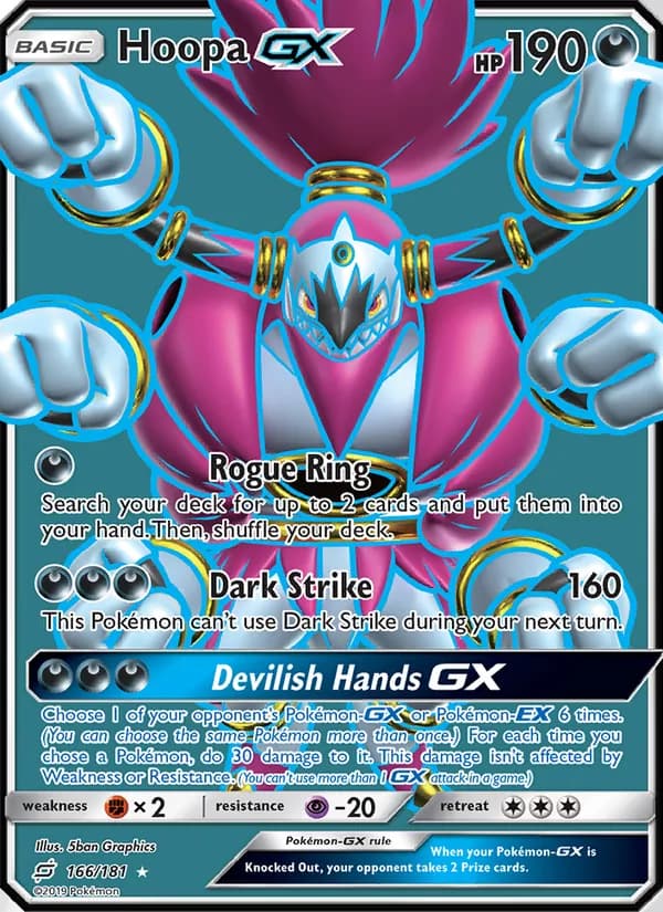 Hoopa GX 166/181, Team Up