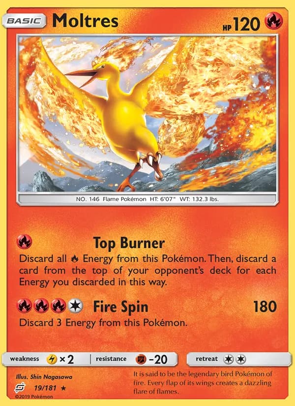 Moltres 19/181, Team Up