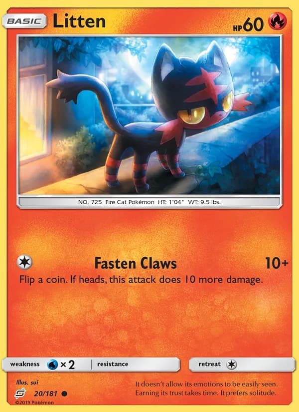 Litten 20/181, Team Up