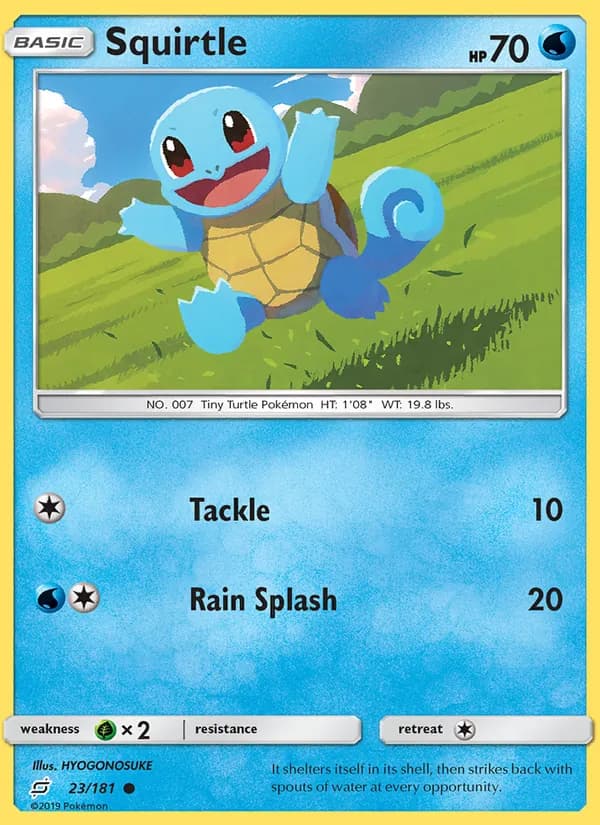 Squirtle 23/181, Team Up