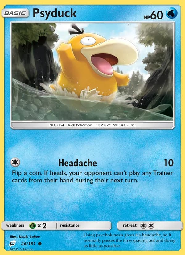 Psyduck 26/181, Team Up
