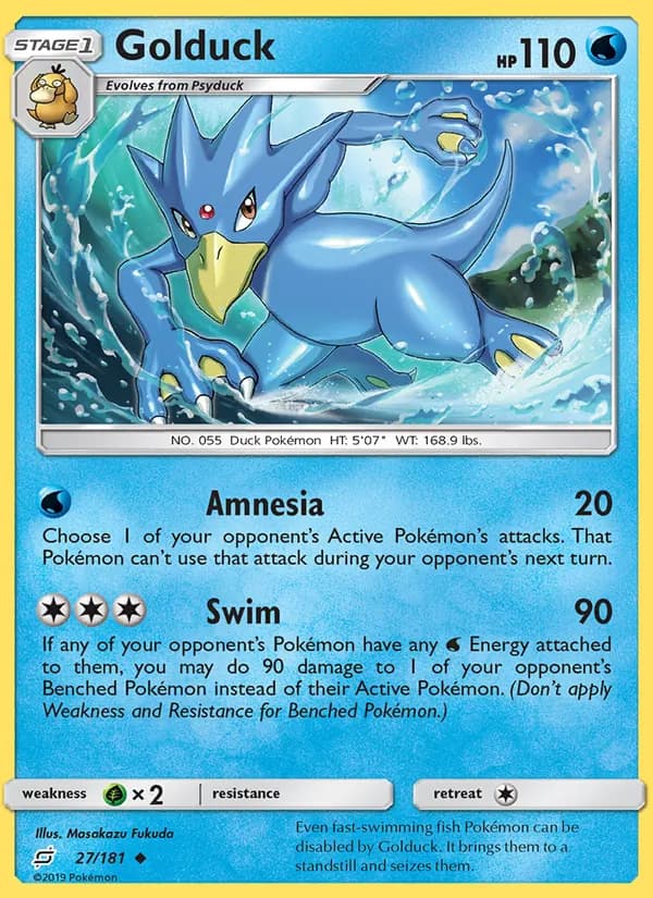 Golduck 27/181, Team Up