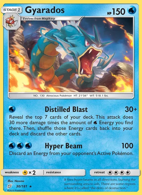 Gyarados 30/181, Team Up