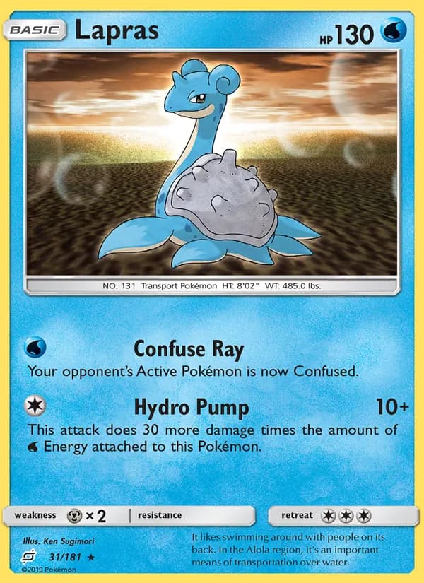 Lapras 31/181, Team Up