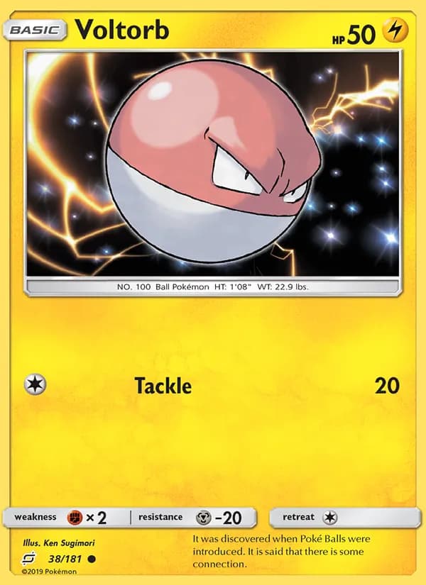 Voltorb 38/181, Team Up