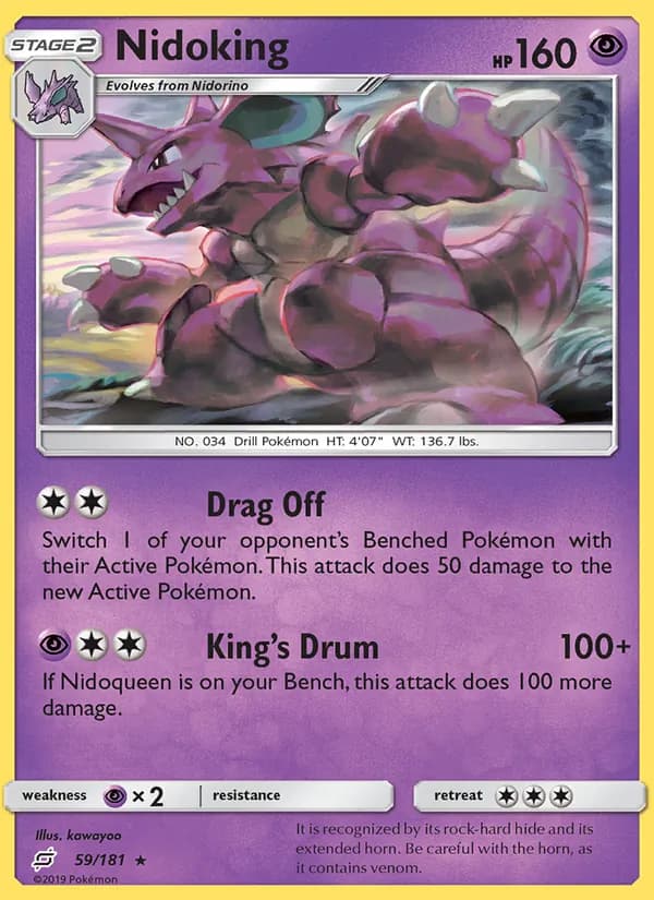 Nidoking 59/181, Team Up