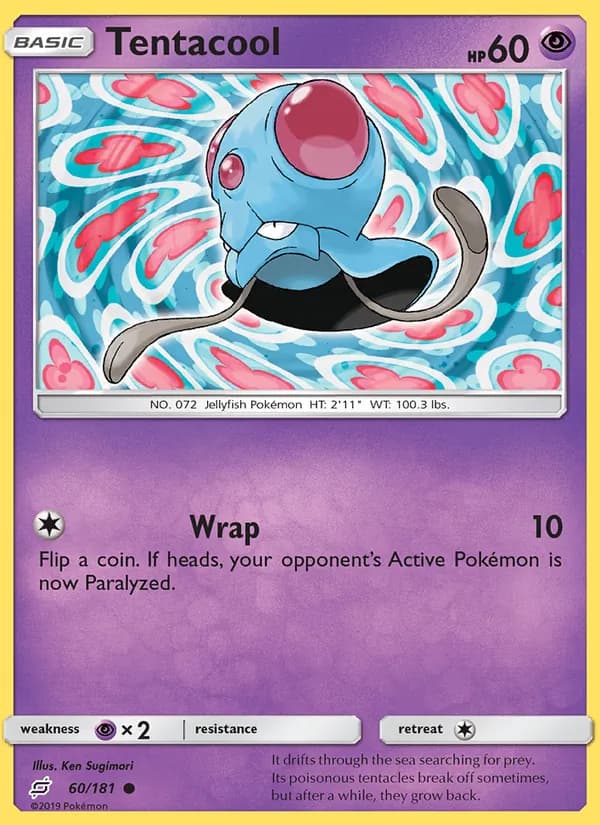 Tentacool 60/181, Team Up
