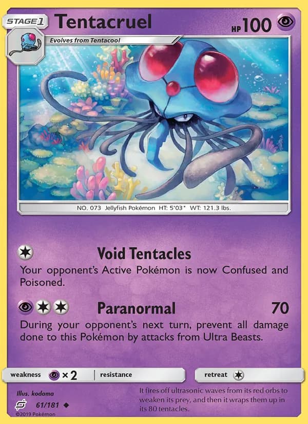 Tentacruel 61/181, Team Up