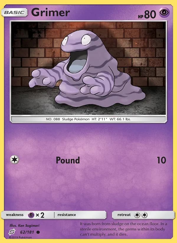 Grimer 62/181, Team Up