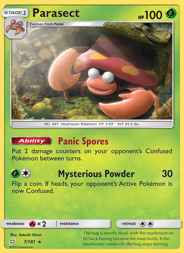 Parasect 7/181, Team Up
