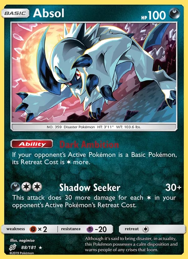 Absol 88/181, Team Up